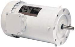 US Motors - 3/4 hp, TEFC Enclosure, No Thermal Protection, 1,725 RPM, 230/460 Volt, 60 Hz, Three Phase Standard Efficient Motor - Size 56C Frame, C-Face Mount, 1 Speed, Ball Bearings, 2.6/1.3 Full Load Amps, F Class Insulation, Reversible - Strong Tooling