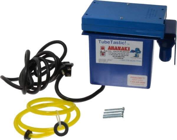 Abanaki - 10" Reach, 1.5 GPH Oil Removal Capacity, Tube Oil Skimmer - 40 to 185°F - Strong Tooling