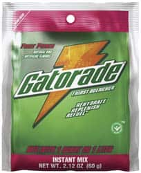 Gatorade - 2.12 oz Pack Fruit Punch Activity Drink - Powdered, Yields 1 Qt - Strong Tooling