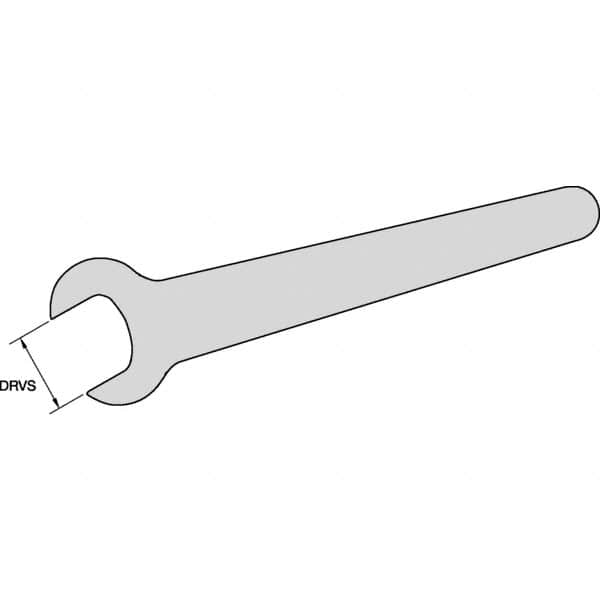 Kennametal - 1/16" Open End Wrench for Indexable Tools - Series Erickson - Strong Tooling