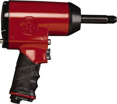 Chicago Pneumatic - 1/2" Drive, 6,400 RPM, 625 Ft/Lb Torque Impact Wrench - Pistol Grip Handle, 1,320 IPM, 22 CFM, 90 psi, 1/4" NPT Inlet - Strong Tooling