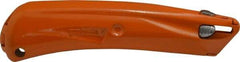 PHC - Springback Utility Knife - 1-1/2" Blade, OSHA Orange Zinc Handle, 1 Blade Included - Strong Tooling