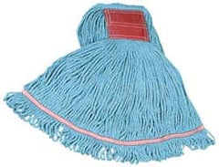 Rubbermaid - 5" Red Head Band, Large Blended Fiber Loop End Mop Head - 4 Ply, Use for General Purpose - Strong Tooling