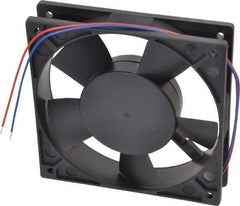 Value Collection - 12 Volts, DC, 88.3 CFM, Square Tube Axial Fan - 0.33 Amp Rating, 2,700 to 3,000 RPM, 4.72" High x 4.72" Wide x 1" Deep - Strong Tooling