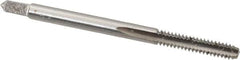 Interstate - #6-32 UNC, 3 Flute, Bottoming, Plug & Taper, Bright Finish, High Speed Steel Tap Set - Strong Tooling