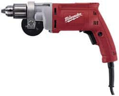 Milwaukee Tool - 1/2" Keyed Chuck, 850 RPM, Electric Drill - 8 Amps - Strong Tooling