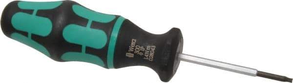 Wera - 1 Piece, 1.4 Max N/m, TorxPlus Preset Torque Limiting Screwdriver - 7-1/2" OAL - Strong Tooling