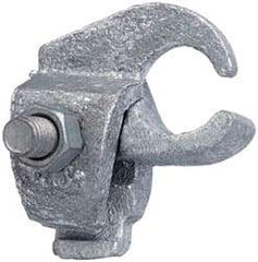 Cooper Crouse-Hinds - 1 Pipe, Iron, Electro Galvanized Conduit Clamp - Strong Tooling