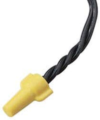 Ideal - 2, 18 to 3, 12 AWG, 600 Volt, Flame Retardant, Wing Twist on Wire Connector - Yellow, 221°F - Strong Tooling