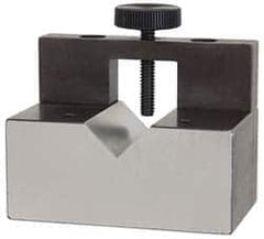 Harig - 1" Max Capacity, 90° Angle, V-Block - 4" Long x 3" Wide x 3" High, Sold as Individual - Strong Tooling