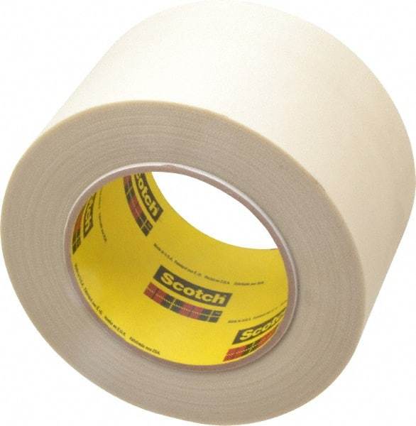 3M - 60 Yd Long x 3" Wide, Series 361, White Silicone Glass Cloth Tape - 7.5 mil Thick, 182 Lb/In Tensile Strength - Strong Tooling