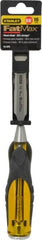 Stanley - 9" OAL x 5/8" Blade Width Wood Chisel - 5/8" Tip, Patented Bi-Material Break Resistant Handle - Strong Tooling