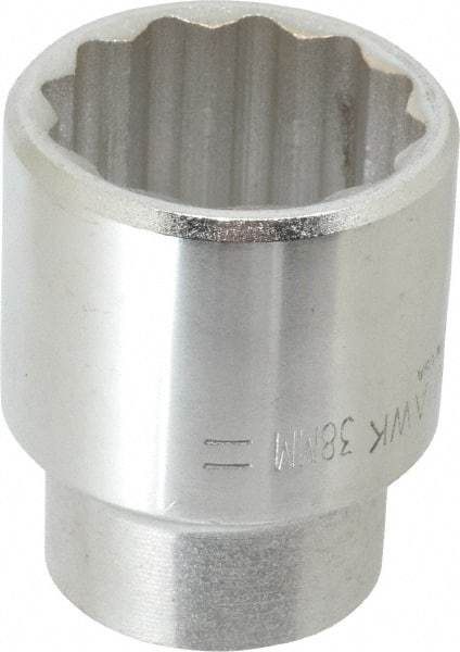 Blackhawk by Proto - 3/4" Drive, Standard Hand Socket - 12 Points, 2-13/32" OAL, Alloy Steel, Black Finish - Strong Tooling