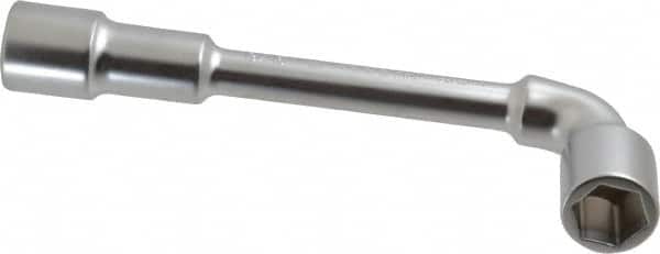 Facom - 13/16", 6 Point, Satin Chrome Coated, 90 ° Offset Socket Wrench - Exact Industrial Supply