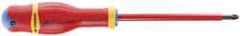 Facom - PZ.0 Point, 75mm Blade Length Posidrive Screwdriver - 175mm OAL - Strong Tooling