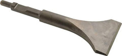 Universal Tool - 3" Head Width, 7-1/2" OAL, 1/2" Shank Diam, Cold Chisel - 1/2 Inch Shank Diameter - Strong Tooling