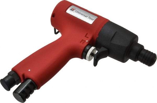 Universal Tool - 1/4" Drive, 10,000 RPM, 10 to 75 Ft/Lb Torque Impact Wrench - Pistol Grip Handle, 1,700 IPM, 5 CFM, 90 psi, 1/4" NPT Inlet - Strong Tooling