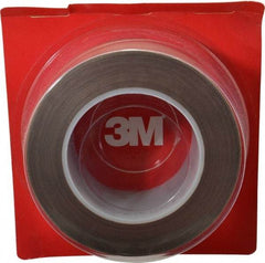 3M - 36 Yd Long x 2" Wide, Series 5453, Brown Silicone Glass Cloth/PTFE Tape - 8.2 mil Thick, 175 Lb/In Tensile Strength - Strong Tooling