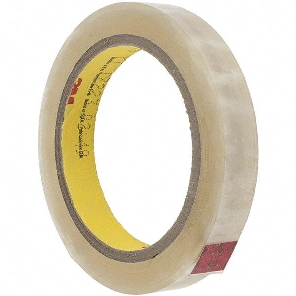 3M - 36 Yds. x 5/8", Clear Polyester Film Tape - 396 Series, 4.1 mil Thick, 43 Lb./Inch Tensile Strength - Strong Tooling