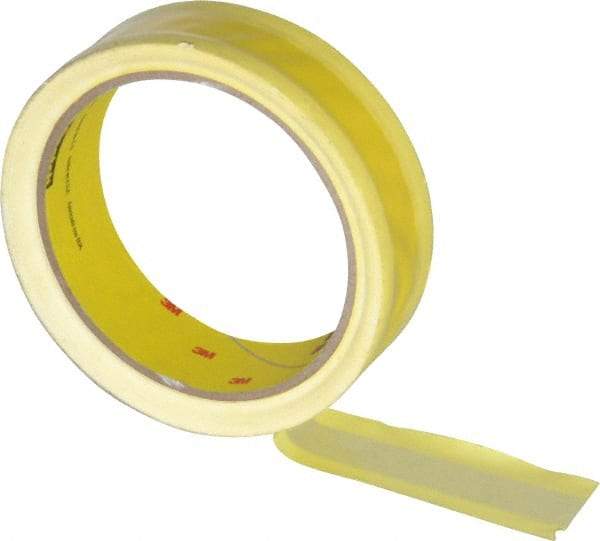 3M - 36 Yds. x 1", Yellow Polyethylene Film Tape - 695 Series, 3 mil Thick, 8 Lb./Inch Tensile Strength - Strong Tooling