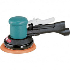 Dynabrade - 12,000 OPM, 23 CFM Air Consumption, Palm Air Orbital Sander - Round Pad, 1/4 NPT Inlet - Strong Tooling