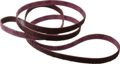 3M - 1" Wide x 132" OAL, Aluminum Oxide Abrasive Belt - Aluminum Oxide, Medium, Nonwoven, Series SC-BL - Strong Tooling