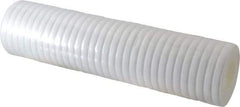 Parker - 2-1/2" OD, 1µ, Polyolefin Thermal Bonded Cartridge Filter - 10" Long - Strong Tooling