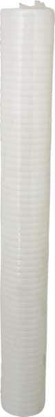 Parker - 2-1/2" OD, 1µ, Polyolefin Thermal Bonded Cartridge Filter - 20" Long - Strong Tooling