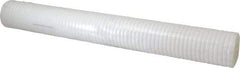 Parker - 2-1/2" OD, 5µ, Polyolefin Thermal Bonded Cartridge Filter - 20" Long - Strong Tooling