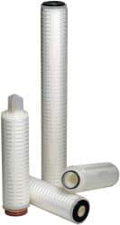 Parker - 2-1/2" OD, 1µ, Polypropylene Absolute Rated-Pleated-Melt Blown Cartridge Filter - 10" Long - Strong Tooling