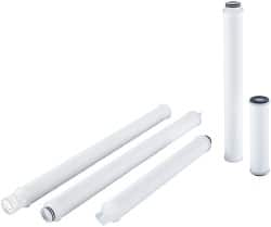 Parker - 2-1/2" OD, 30µ, Polypropylene Pleated-Melt Blown & Spun Bonded Cartridge Filter - 10" Long - Strong Tooling