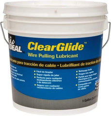 Ideal - 1 Gallon Pail, Clear Wire Pulling Lubricant Gel - 30 to 180°F, RoHS Compliant, UL Listed - Strong Tooling