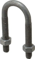 Cooper Crouse-Hinds - Malleable Iron Rigid U-Bolts - 1/2" Rigid, Electrogalvanized Finish - Strong Tooling