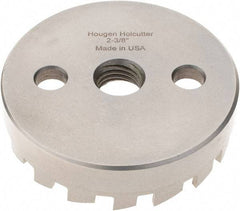 Hougen - 2-3/8" Diam, 1/8" Cutting Depth, Hole Saw - High Speed Steel Saw, Toothed Edge - Strong Tooling