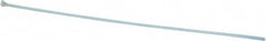 Thomas & Betts - 11.1" Long Natural (Color) Nylon Standard Cable Tie - 30 Lb Tensile Strength, 1.31mm Thick, 4" Max Bundle Diam - Strong Tooling