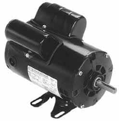 Marathon Electric - 5 Max hp, 3,450 Max RPM, Electric AC DC Motor - 230 V Input, Single Phase, 56H Frame, 0.62" Shaft Diam - Strong Tooling