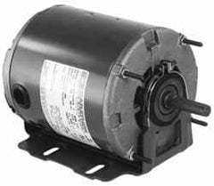 Marathon Electric - 1/3 Max hp, 1,725 Max RPM, Electric AC DC Motor - 115 V Input, Single Phase, 48 Frame, 1/2" Shaft Diam - Strong Tooling