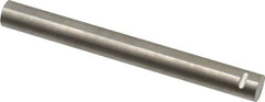 Eclipse - 3" Long x 19/64" Diam, Alnico Round Bar Magnet - Notched, 1,022°Fahrenheit Max Operating Temp - Strong Tooling