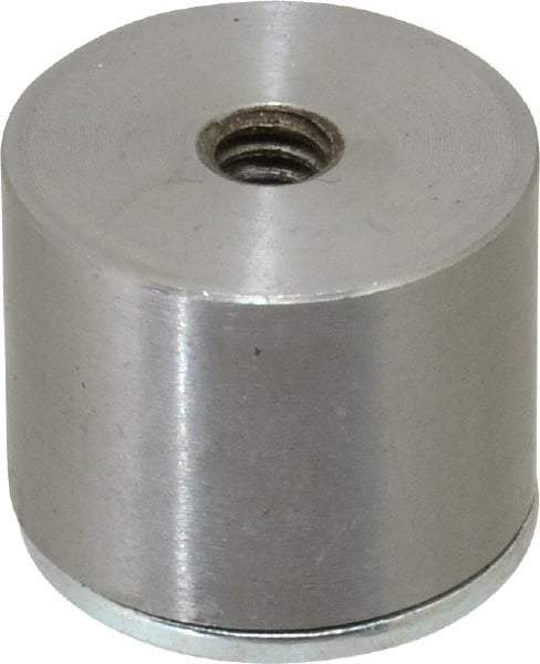 Eclipse - 1" Diam, 1/4-20 Thread, 7 Lb Average Pull Force, Alnico Pot Magnets - 220°C Max Operating Temp, 3/4" High - Strong Tooling