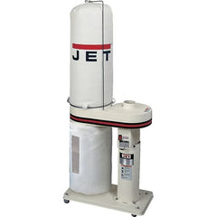 Jet - 30µm, 115/230 Volt Portable Dust Collector - 32" Long x 15-1/2" Deep x 57" High, 4" Connection Diam, 650 CFM Air Flow, 8-1/2" Static Pressure Water Level - Strong Tooling