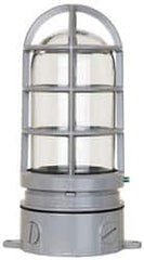 Cooper Crouse-Hinds - 120 Volt, 100 Watt, Incandescent Hazardous Location Light Fixture - Vaporproof, Corrosion & Heat Resistant, Aluminum Housing, 4-1/4" Wide x 8-7/8" High - Strong Tooling