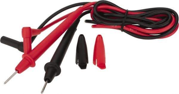 Fluke - Black/Red Electrical Test Equipment Leads - Use with General Purpose - Strong Tooling