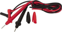 Fluke - Black/Red Electrical Test Equipment Leads - Use with General Purpose - Strong Tooling