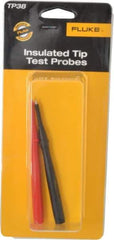 Fluke - Black/Red Electrical Test Equipment Probe Set - Use with Fluke 175, 177, 179 True RMS Digital Multimeters, Fluke 287, 289 True-RMS Industrial Logging Multimeters, Fluke 705 Loop Calibrators - Strong Tooling