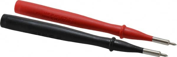 Fluke - Black/Red Electrical Test Equipment Probe - Use with IEC Electrical Wall Outlets - Strong Tooling