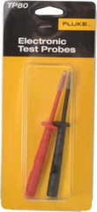 Fluke - Black/Red Electrical Test Equipment Probe - Use with TL222, TL224 Test Lead - Strong Tooling