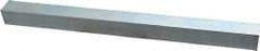 Precision Brand - 12" Long x 7/8" High x 7/8" Wide, Zinc-Plated Key Stock - Low Carbon Steel - Strong Tooling