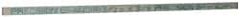 Precision Brand - 12" Long x 3/8" High x 3/16" Wide, Zinc-Plated Key Stock - Low Carbon Steel - Strong Tooling