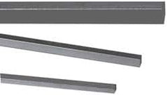 Precision Brand - 12" Long, Plain Key Stock Assortment - Low Carbon Steel - Strong Tooling