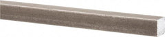 Precision Brand - 12" Long x 1/2" High x 1/2" Wide, Plain Key Stock - Low Carbon Steel - Strong Tooling